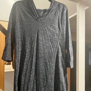 Womens Active Hooded Tee